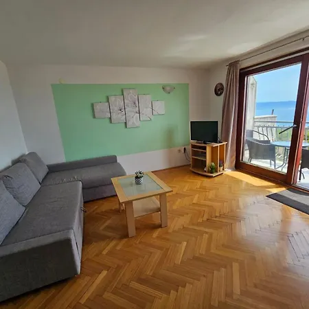 Sea View With Terrace Near The Apartment Split